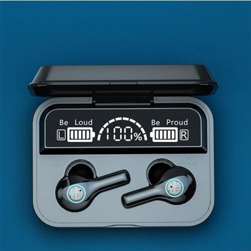 Wireless Earphones TWS Bluetooth 5.1 Mini Earbuds Stereo Bass LED Power Display Noise Cancelling Sports Waterproof Earbud In Ear