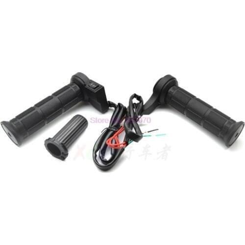 By DHL or Fedex 20pair 7/8'' Universal Motorcycle Quad Bike Heated Warm Hand Grips Handlebars for 22mm Motorcycle/ATV Handlebar