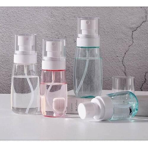 80ML Clear Plastic Shampoo Atomizer Empty Bottles Travel Makeup Beauty Sprayers Bottles