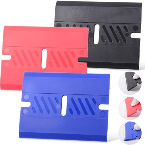 FOSHIO 3pcs Vinyl Wrap Squeegee Car Tools Carbon Fiber Film Wrapping Scraper Soft Window Tints Applicator Tool Sticker Remover