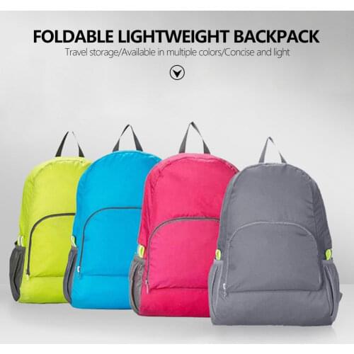 Hot Men Foldable Outdoor Sport Tactical Climbing Mountaineering Backpack Camping Hiking Trekking Rucksack Travel Lightweight Bag