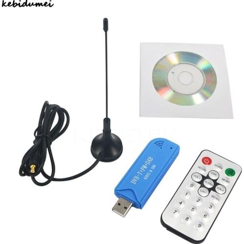 Kebidumei USB 2.0 Software Radio DVB-T RTL2832U+R820T2 SDR Digital TV Receiver Stick Hot New Product