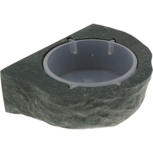 Magnet Gecko Feeder Ledge Bowl for Reptile Food and Water Feeding