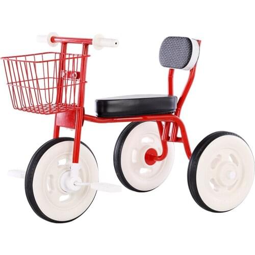 New Product Childrens Tricycle Bicycle 1-3-5 Years Old Simple Kid Bicycle Bicycle with Backrest Baby Stroller