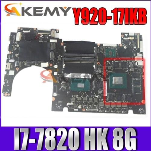 Applicable to Y920-17IKB notebook motherboard I7-7820 HK 8G FRU 5B20P05616 5B20P05624