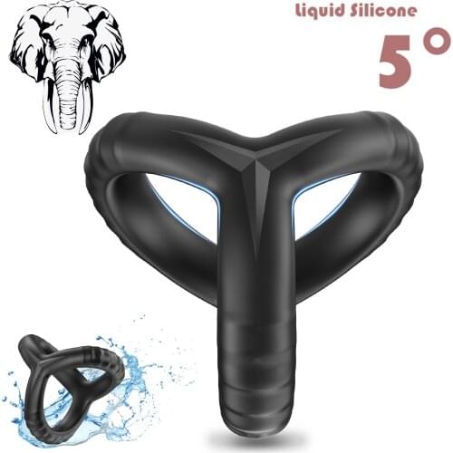 Delayed ejaculation Silicone Penis Ring For Men Male Masturbator Adult Sex Product toys for Couple Cock Lover Dick Ring Sexy