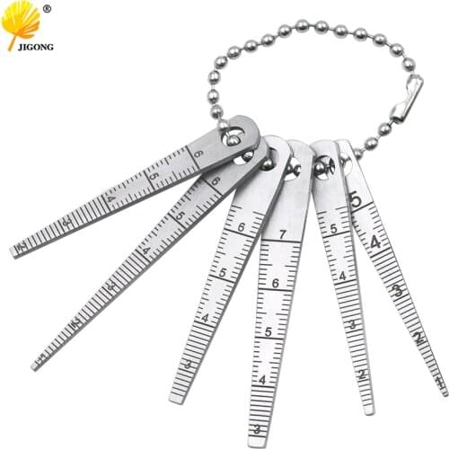 0-70mm Inside Calliper Gap Gauge Bore Gauge Slope Gage Wedge Ruler Feeler Cone Clearance Ruler Double Side Scale