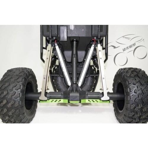 Rc car parts,Stainless steel Rear arm & axle protecting plate for YETI XL 90032 90038
