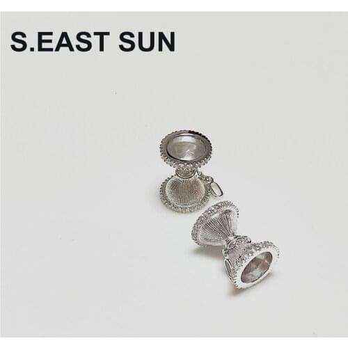 S.EAST SUN Chinese traditional folk custom zircon S925 silver womens Pendant Made by hand