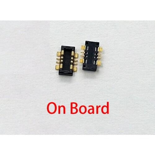 10PCS FPC Connector Battery On Board Clip Holder On Flex For Samsung Galaxy A9 2018 A920F A320 A520 A720 A7 2018 A750 A750F