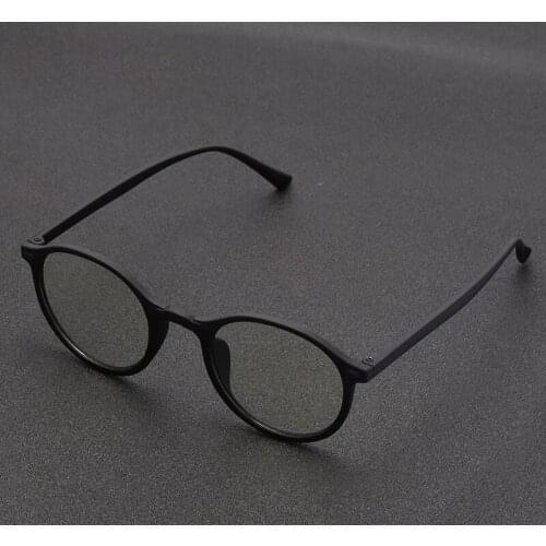 2020 Round Anti Blue Light Game Glasses Fashion Men Women Clear Lens Computer Goggles Men Anti-Blue Light Gaming Spectacles TR90