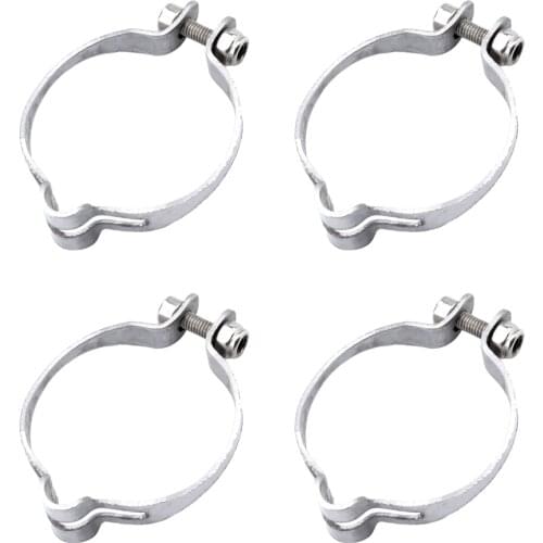 4 Pieces Bike Frame Brake Cable Line Stops Clamp Vintage Old School Bicycle Fixie 28.6mm