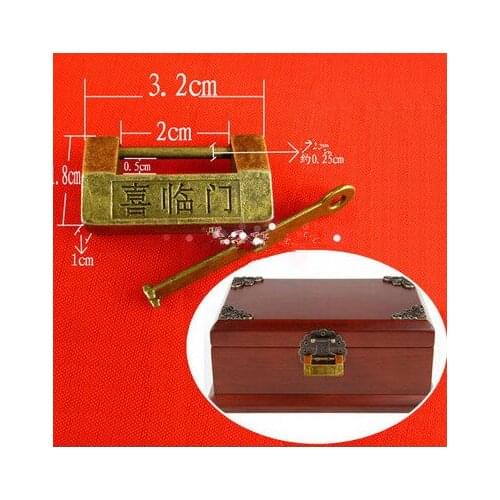 A016 Hardware accessories lock furniture accessories gift box buckle lock