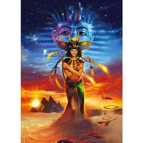 New full square/round diamond painting Egyptian Pharaoh Embroidery pattern resin cross stitch kit mosaic home decor wall art