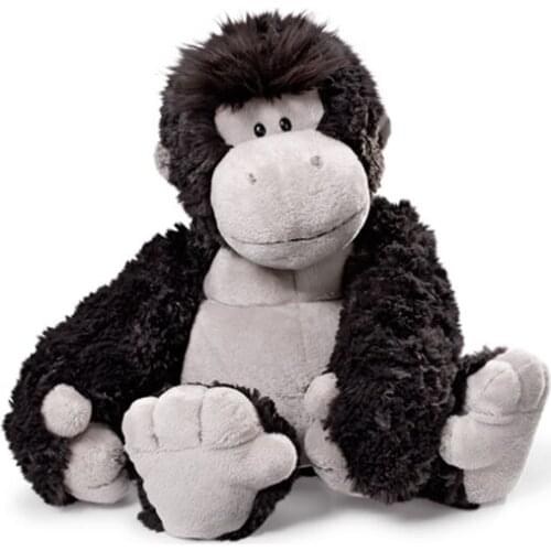 About 25cm black orangutan soft plush toy cartoon orangutan ,baby toy ,gift,Xmas gift 0495