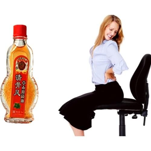 15ml Smoke Heating Medicated oil for Muscle Rthritis Neck Body Neck pain Relief Lumbar disc protrusion Relaxation