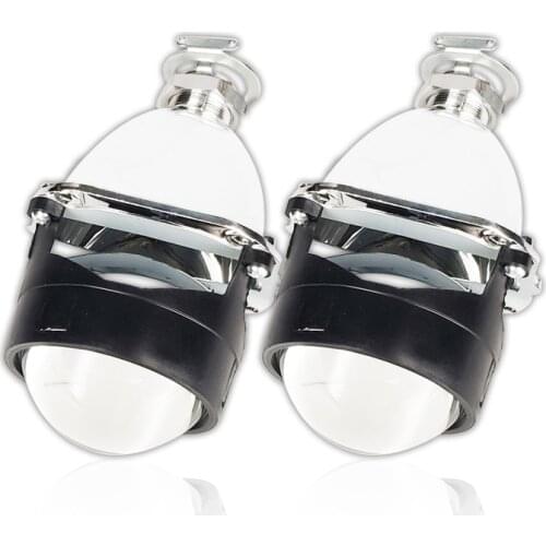 Mini 2.5 Inch WST HID H1 Bi Xenon Projector Lens Car Headlight H4 H7 Base Adapter Ring Car Styling Retrofit DIY