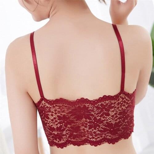 2019 New Breast Lace Bras for Womens crop top Underwear Sexy Lingerie Push up Brassiere Girl