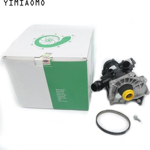 New Water Pump Thermostat + Water Pump Belt 06L 121 111 For VW AUDI A4 A5 SKODA SEAT EA888 MK 1.8TFSI /2.0TFSI 06L 121 111 M