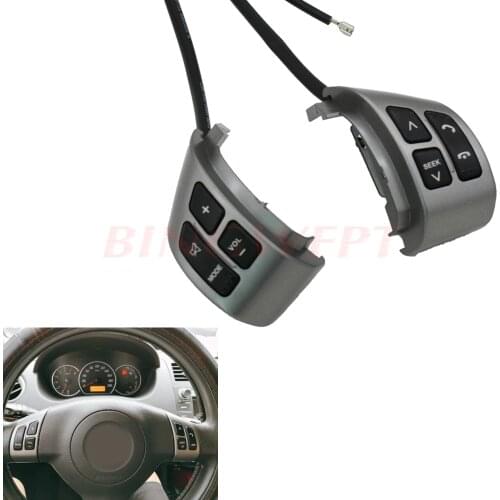 Steering Wheel Button Switch Audio Volume Bluetooth Phone Media Control Button Switch For Suzuki SX4 Swift 2006-2013