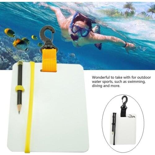 Diving equipment Submersible underwater writing pad underwater notepad notebook submersible tablet waterproof book diary 4 style