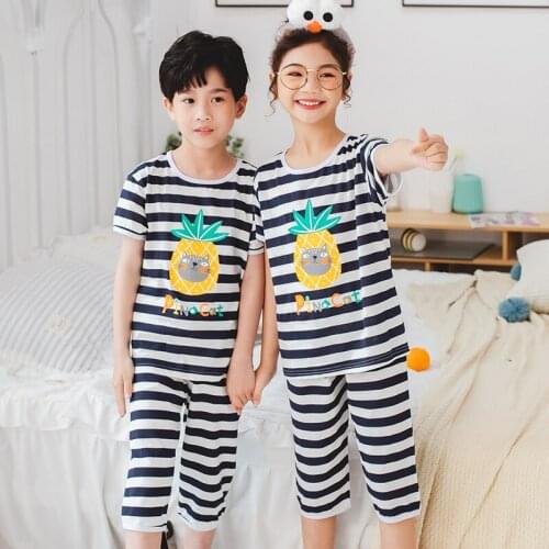 Casual Kids Clothes Sport Set 2 Piece Set Clothing Cute Boy T-shirt + Shorts Clothing Boys Tracksuit Children Baby Clothes