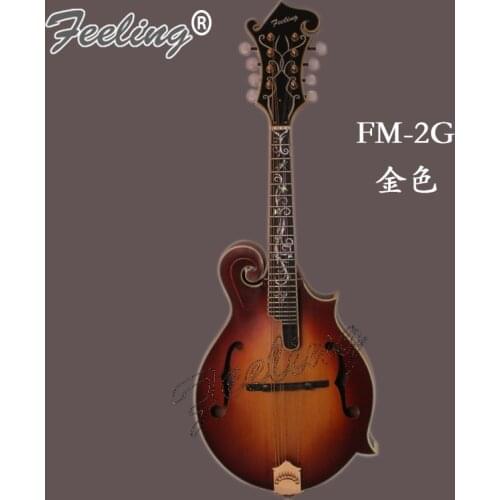 Hand mandolinsFM-2G, western instrument, factory direct, OEM service Solid Spruce top / Flamed Maple Back & Sides
