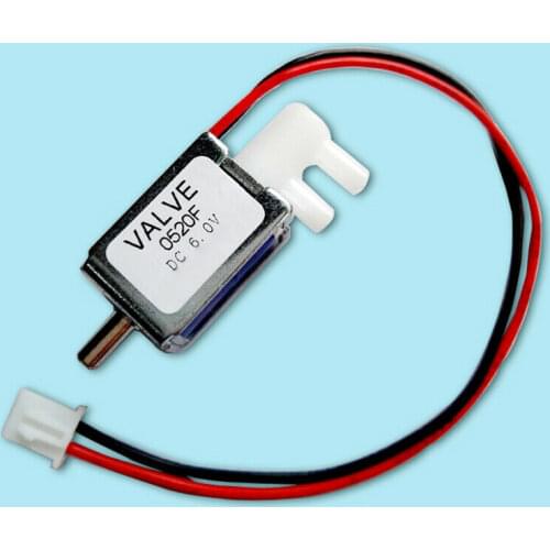 DC 6V 2-position 3-way Port Air Valve Micro Mini Electric Solenoid Exhaust Valve Tiny Air Gas Valve Release Discouraged Valve