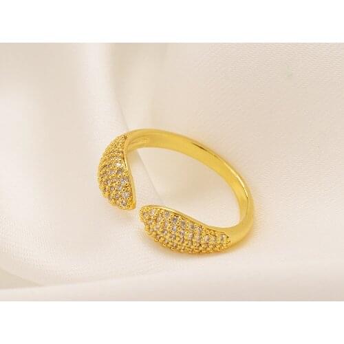 Sky Talent Bao Rings With Cubic Zirkonia For Women