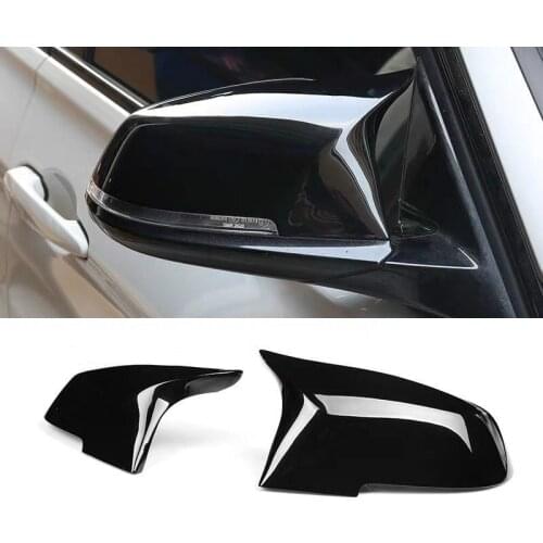 For BMW 4 Series F32 F33 F36 420i 428i 435i 2014-up Replacement Carbon Fiber M4 Look Rear View Mirror Cover Caps