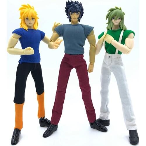 Saint Seiya Cloth Myth Andromeda Shun Ikki Phoenix Cygnus Hyoga Mufti Casual Clothes Accessories Only Toy