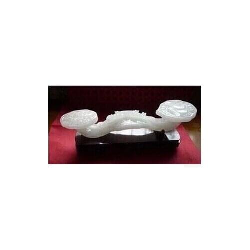 Afghan white jade Ruyi Grand Decoration