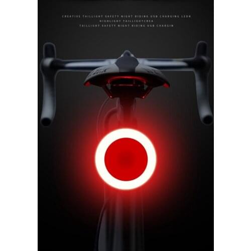 Bicycle Taillight USB Rechargeable MTB Bike Light Night Riding Road Bike Bright Innovative Rear Light For Cycling Bike Accessory