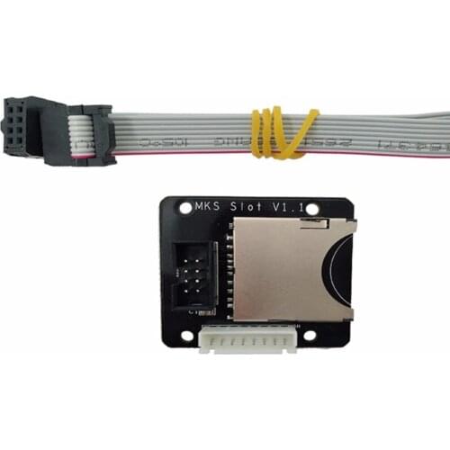 DuoWeiSi 3D Printer parts 3D printer accessories MKS Slot V1.1 TFT touch screen SD external card slot
