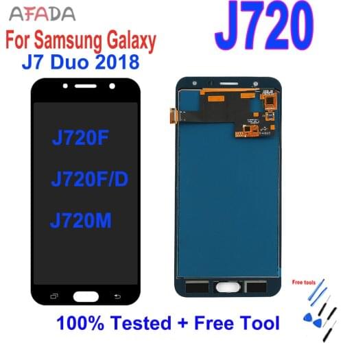 5.5'' LCD For Samsung J700 2015 J700 J700F J700M J700H LCD Display Touch Screen Digitizer Assembly LCD Replacement