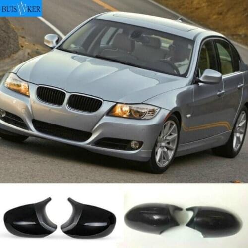2x Mirror Cover E90 E91 E92 E93 Car Side Rear View Mirror Cap Cover Direct Replace For BMW E90 E91 2008-11 E92 E93 2010-13 LCI