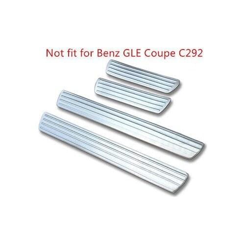 2015-16 For Benz GLE w166 Steel Door Inside Scuff Plate Cover threshold Sill New