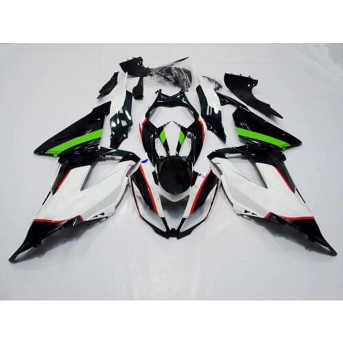 2021 WHSC ABS Plastic Fairing Kit For KAWASAKI 6R 2013 black white green