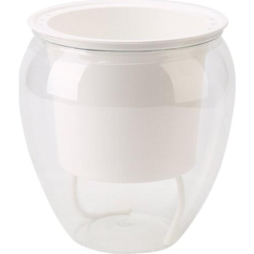 Automatic Self Watering Plant Flower Pot Water Container Put In Floor Irrigation Garden Indoor Home Decoration Gardening flower