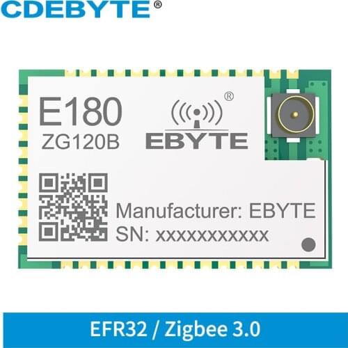 E180-ZG120B CDEBYTE Zigbee 3.0 EFR32 2.4GHz 20dBm ZIGBEE wireless module 1.3km range ZHA ZLL Wireless transmitter receiver