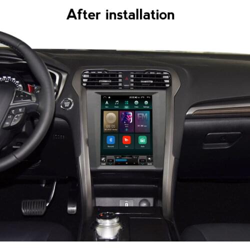 Tesla Screen For 2013 2014 2015 2016 2017 2018 Ford Mondeo Fusion MK5 Android 11 headunit Car Multimedia Player GPS Radio Stereo