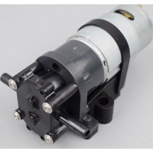 Hot water, oily liquid: gasoline and diesel, solvent: methanol DC 12V / 24V electric hot water pump 1.2L/min