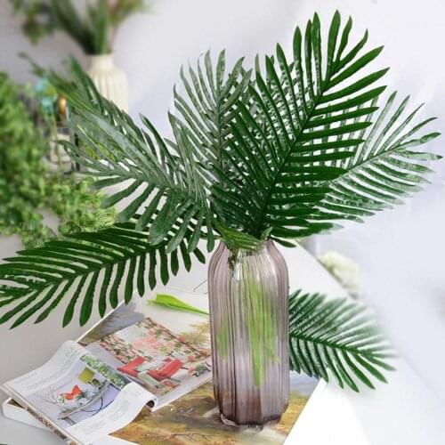 1PcsArtificial Tropical Palm Leaf Fake Plant Home Office Wedding Party Decorations garden Featival decor