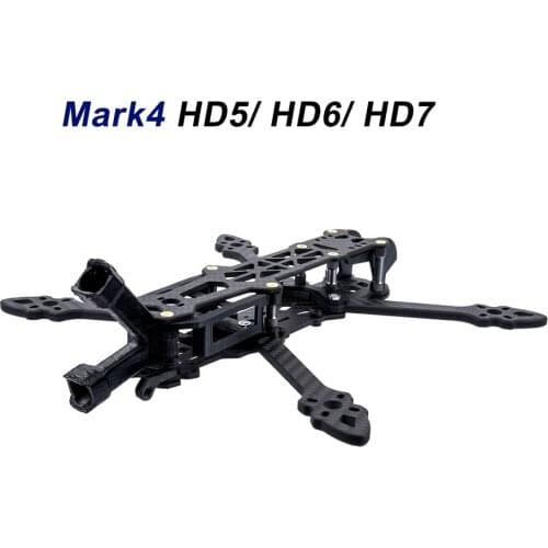 Mark4-HD Mark4 5inch 224mm / 6inch 260mm /7inch 295mm with 5mm Arm FPV Racing Drone Quadcopter Freestyle Frame For Rooster QAV-X