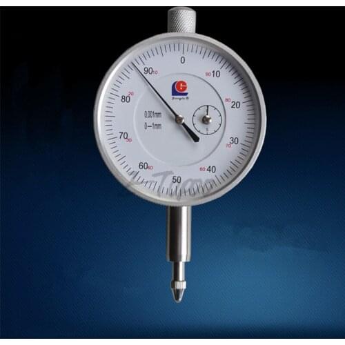 Guanglu brand high precision 1mm Micron dial indicator 0-1mmx0.001mm dial gauge thickness gauge