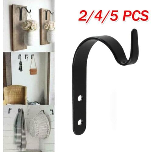Multi-Purpose Iron Arch Hook Entrance Bathroom Kitchen Sundries Hanger Garden Hanging Plant Bracket Feeder Lantern Wall Hook
