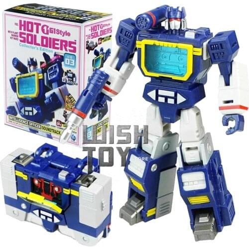 Transformation Robot HS03 HS-03 G1 Soundwave With Laserbeak Pocket War Anime Action Figure Model Kids Hot Toys Collection Gifts