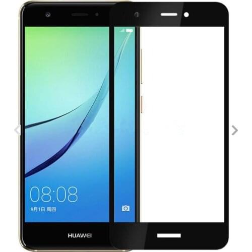 Full Glue Cover Tempered Glass For Huawei Nova 1 2 2i 2S 3 3i 3T 3E 4 4E i Plus NovaPlus Screen Protector Color Film