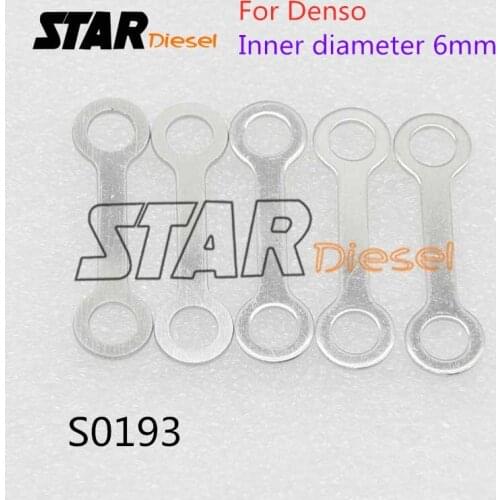 Star Diesel Fuel Injection Spare Parts Copper Washer Inner Diameter 6mm Auto Injector Kits S0193 5 pieces/bag For Denso