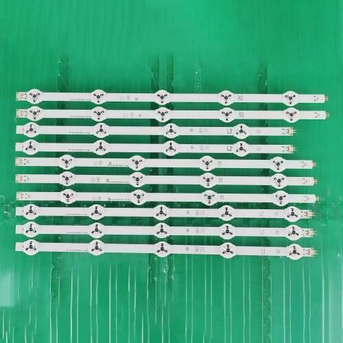 10pcs LED Backlight strip For LG 42" V14 SLIM DRT REV0.3 L1 R1 L2 R2 42LB673V TX-42AS650E TX-42AS750E TX-42AS740B LC420DUF VG F1